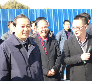 扬州市委书记谢正义再次率团到扬州方广食品公司调研
